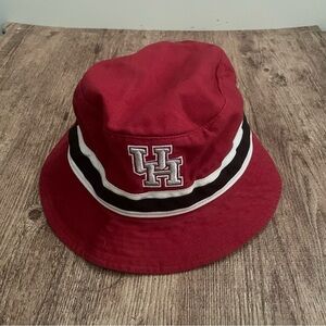 University of Houston UH Red and Black Bucket Hat